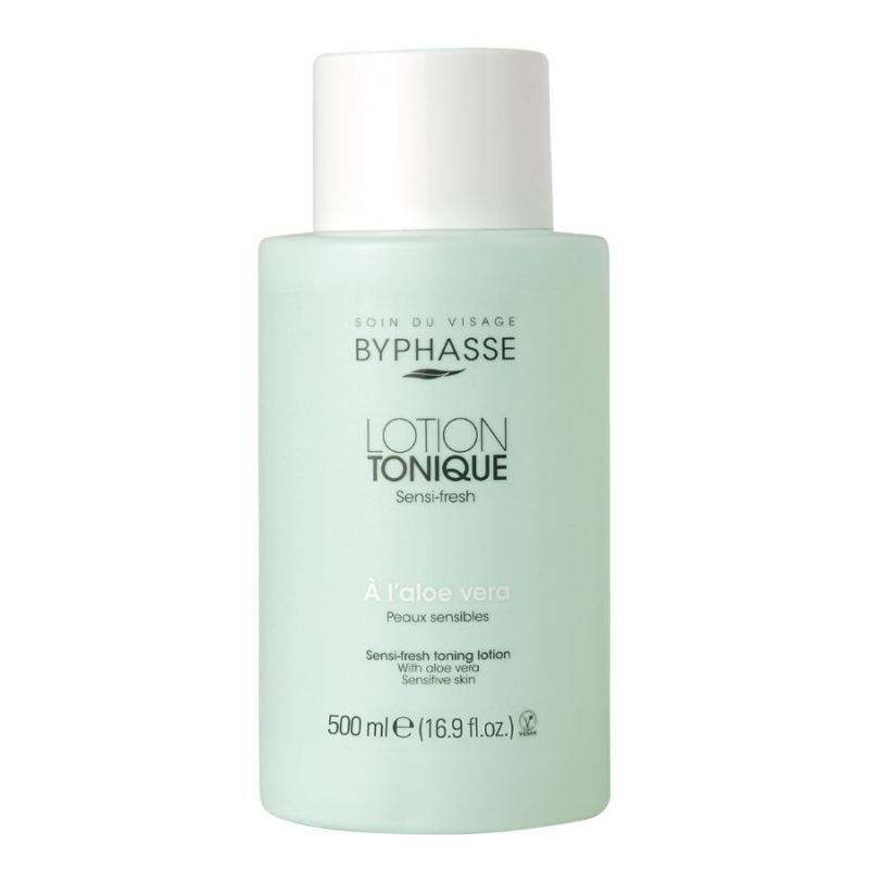 Byphasse Sensi-fresh Lotion with Aloe Vera Sensitive Skin 500ml