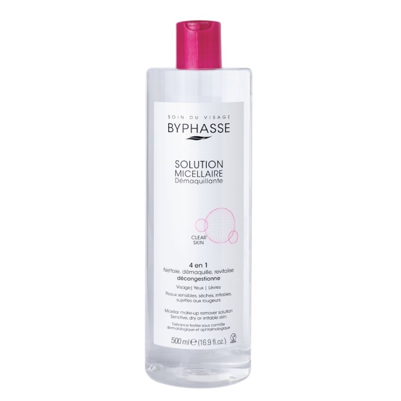 Byphasse Micellar Make-Up Remover Solution 500ml
