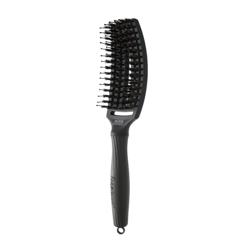 Olivia Garden Fingerbrush Care Iconic Combo Full Black M — 3