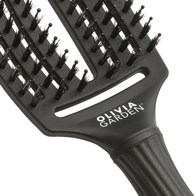 Olivia Garden Fingerbrush Care Iconic Combo Full Black M — 4
