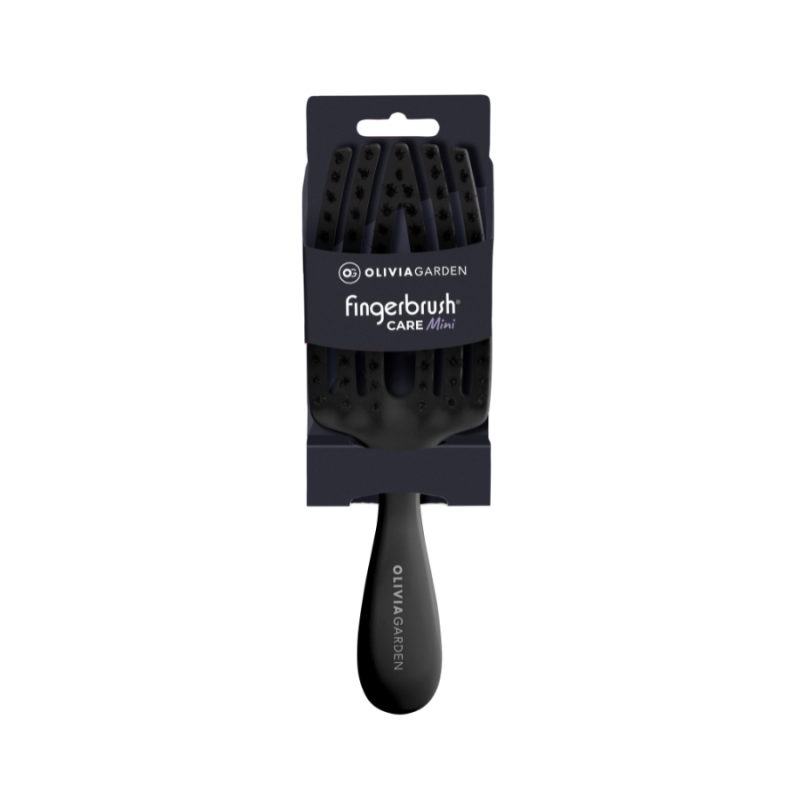 Olivia Garden Fingerbrush Care Mini Black — 5