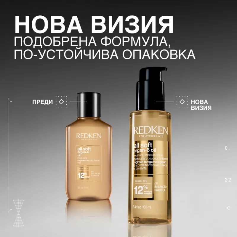 Redken All Soft Argan-6 Hair Oil 100 ml — 4