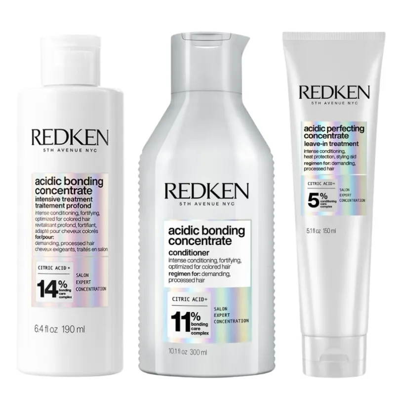 Redken Acidic Bonding Concentrate Strength Routine Set