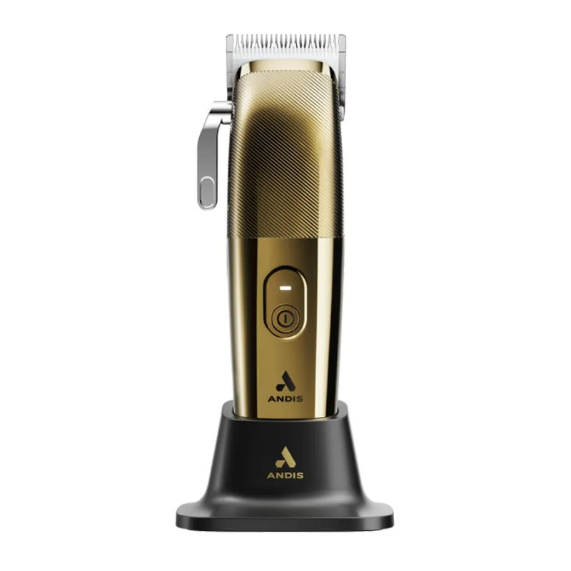 Професионална машинка за подстригване с Phaze нож, работа с и без кабел Andis Envy II Gold — снимка 2