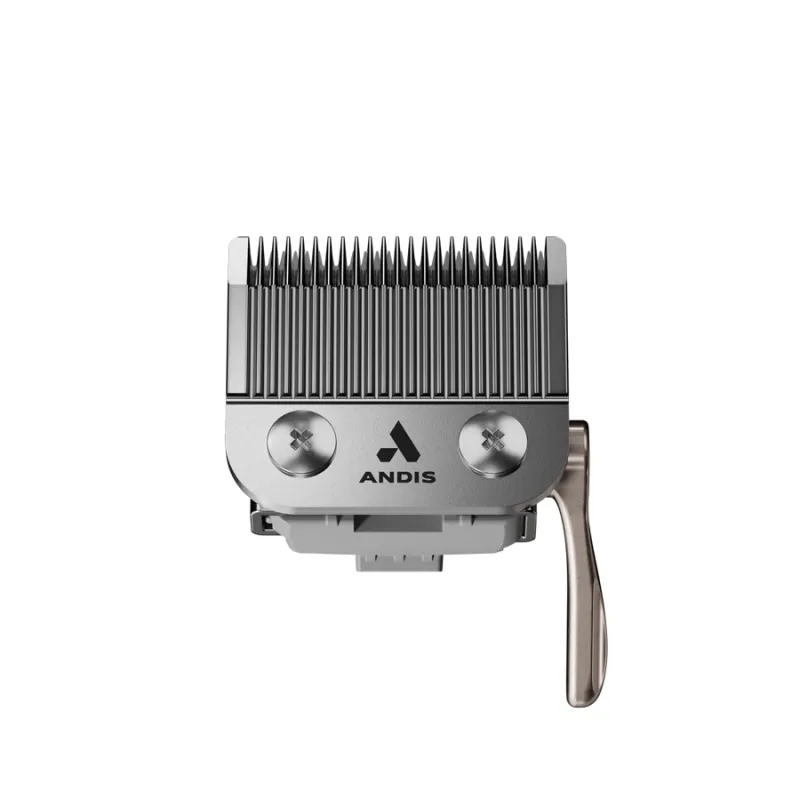 Professional hair clipper with taper blade and 12 magnetic combs Andis reVITE Taper Blade Grey — 4