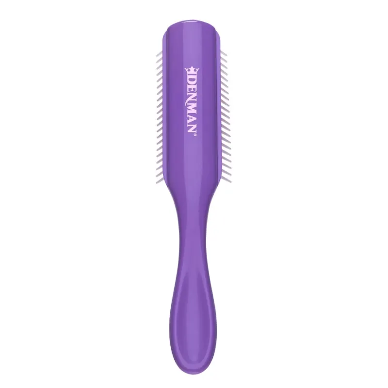 Четка за разресване, изглаждане и оформяне за плътна и гъста коса Denman D3 AFRICAN VIOLET — снимка 2