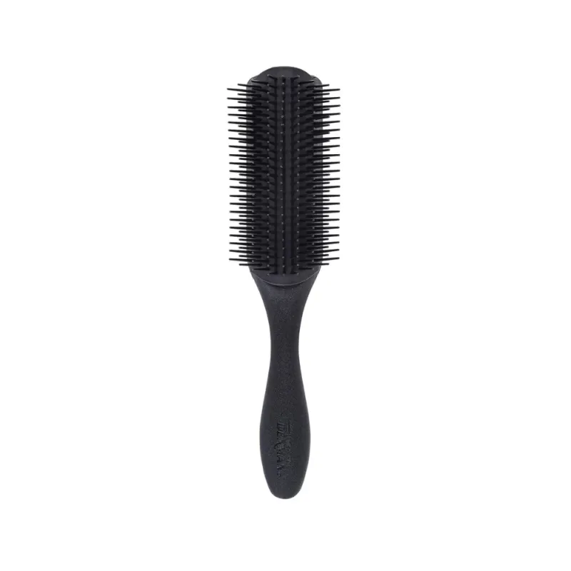 Четка за разресване, стилизиране и сушене с 9 реда зъбчета Denman D4 BLACK