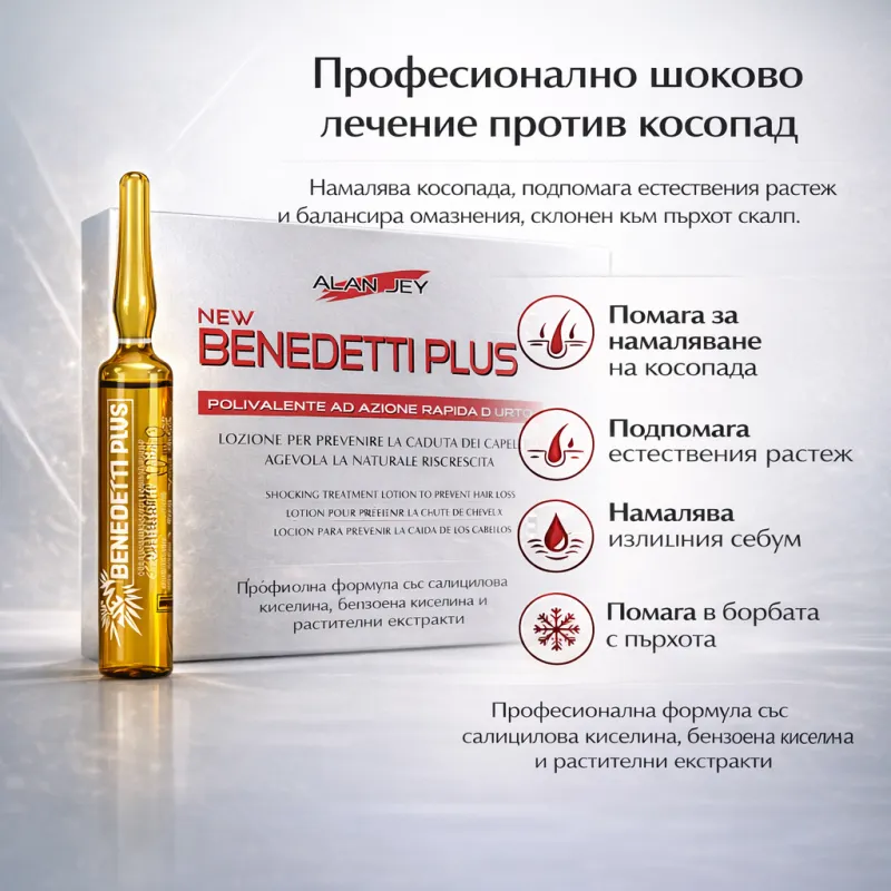 Alan Jay Benedetti Plus Shocking Treatment Lotion 10x10 ml — 2