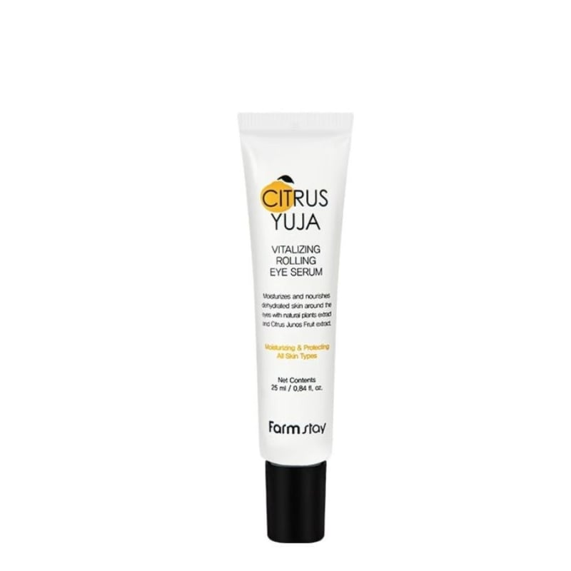 Farmstay Citrus Yuja Vitalizing Rolling Eye Serum 25 ml
