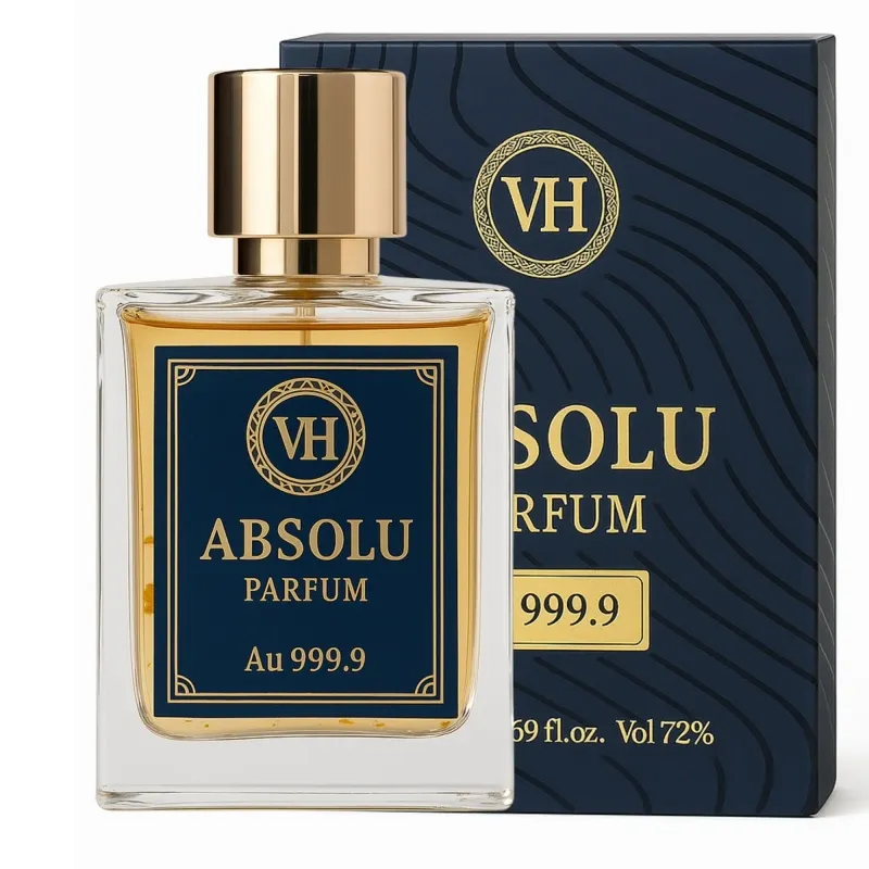 VH Absolu Parfum Pacific Heaven 50 мл – свеж цитрусов парфюм с портокал, грейпфрут и частици чисто злато Au 999.9