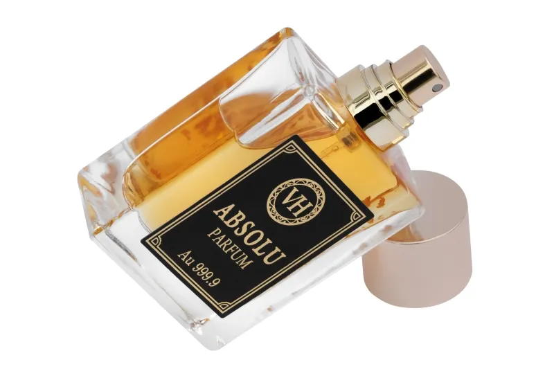 VH Absolu Parfum Pacific Heaven 50 мл – свеж цитрусов парфюм с портокал, грейпфрут и частици чисто злато Au 999.9 — снимка 6
