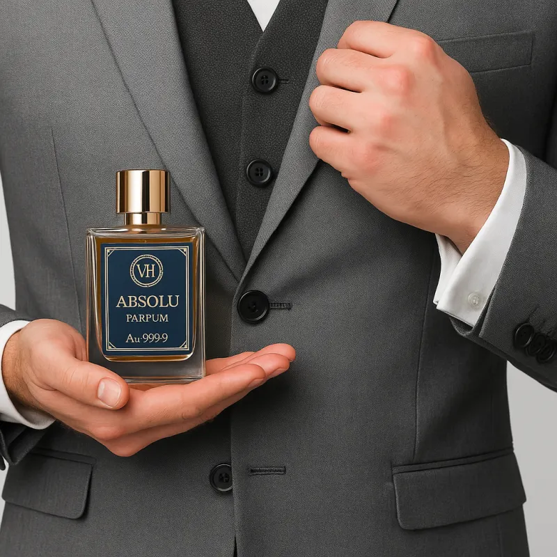 VH Absolu Parfum Pacific Heaven 50 мл – свеж цитрусов парфюм с портокал, грейпфрут и частици чисто злато Au 999.9 — снимка 9