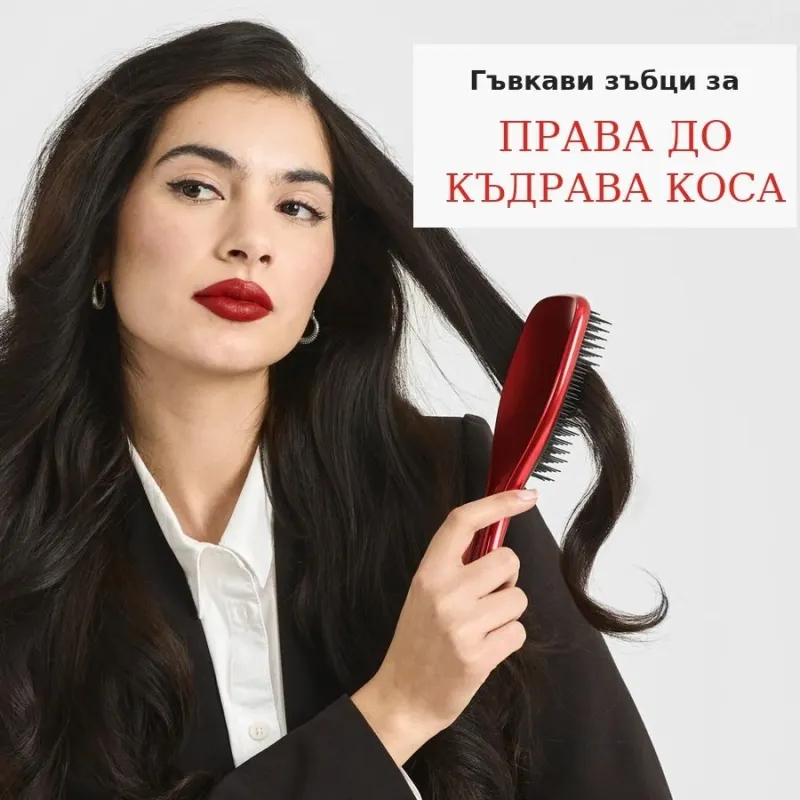 Четка за мокра и суха коса Tangle Teezer x The Devil Wears Prada The Ultimate Detangler — снимка 5