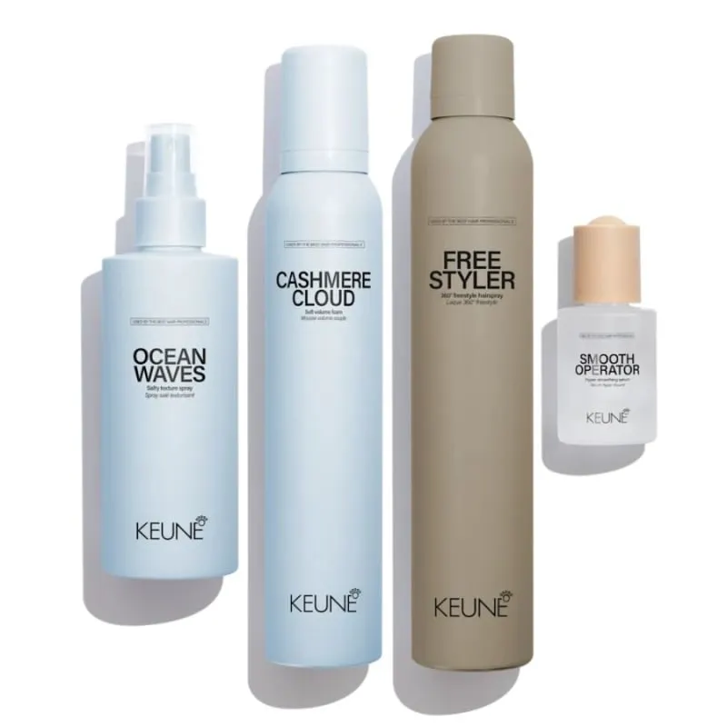 Keune Style Undone Waves Bundle – 4