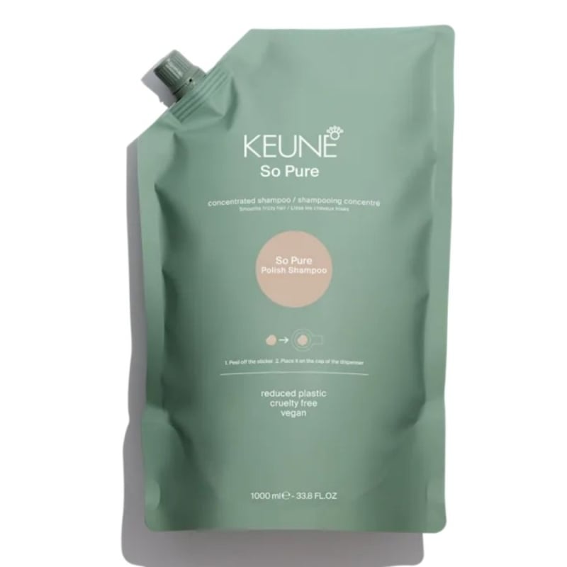 Keune So Pure Polish Shampoo Refill 1000 ml