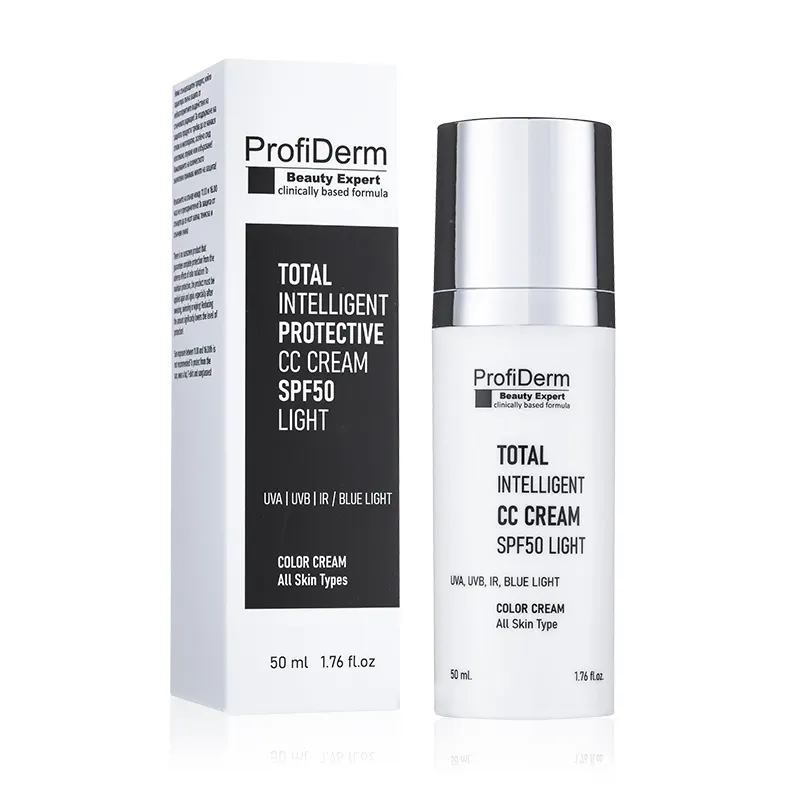 Защитен тониран крем Profiderm TIPI CC Cream SPF50 50 ml Light — 2