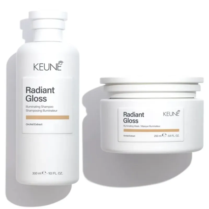 Хидратиращ комплект за огледален блясък Keune Care Radiant Gloss Duo Set