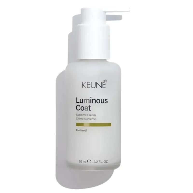 Термоактивен крем за огледален блясък и защита от влага Keune Care Luminous Coat Supreme Cream 95 ml