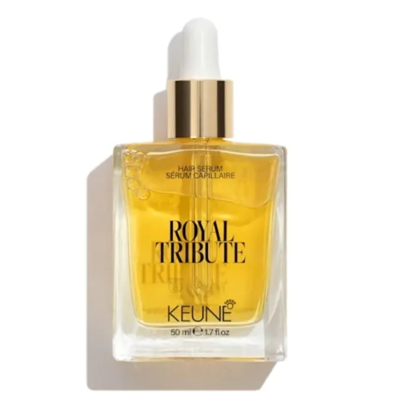 Луксозен изглаждащ серум за подхранване и блясък Keune The Royal Tribute Hair Serum 50 ml