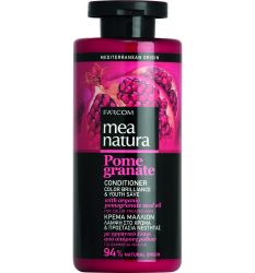 Балсам за боядисана и третирана коса с Нар Farcom Mea Natura Pomegranate Conditioner Color Brilliance & Youth Save 300ml 
