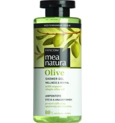 Душ гел с Маслина Farcom Mea Natura Olive Shower Gel Wellness & Revival 300ml 