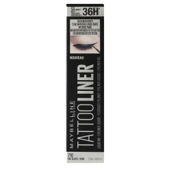 Водоустойчива течна очна линия Maybelline Tattoo Liner Liquid Ink Eyeliner 710 Ink Black 2.5ml