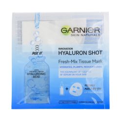Свежа маска за лице с хиалурон Garnier Hyaluron Shot Fresh- Mix Tissue Mas