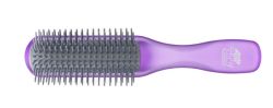 Антистатична четка за дълга коса Kent Airhedz Glo Half Round Detangling Brush