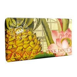 Луксозен сапун с Ананас и Розов Лотус The English Soap Company Pineapple and Pink Lotus Soap 240g 