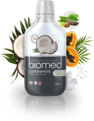 Вода за уста с Кокосово масло Biomed Superwhite Mouthwash 500ml 