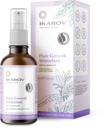 Ikarov Hair Growth Stimulant with Nettle Absolute Botanical Scalp and Hair Care 100ml 