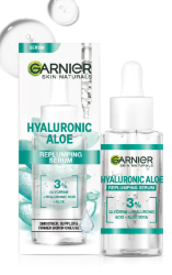 Интензивно хидратиращ серум с 3% хиалурон Garnier Hyaluronic Aloe Face Serum 30ml
