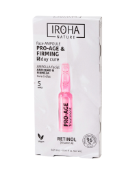 5-Дневна антиейдж терапия за лице с Ретинол Iroha Anti-Age Retinol Treatment Ampoules 5X1.5ml