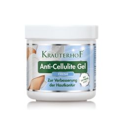 Антицелулитен гел без загряващ ефект Krauterhof Anti-Cellulite Gel Fresh 250ml 