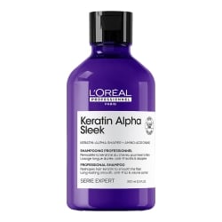 Професионален изглаждащ шампоан за коса Loreal Professionnel Keratin Alpha Sleek Shampoo 300 ml