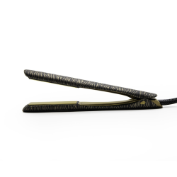 Професионална преса за коса с титаниеви плочи, дигитален touch контрол и йонна технология Corioliss C5 Gold Zebra