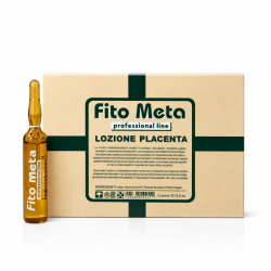 Лосион против косопад за стимулиране на растежа и укрепване на косата Alan Jey Fito Meta Placenta Lotion 10x10 ml
