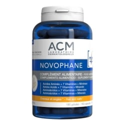 Хранителна добавка за коса и нокти с биотин, цинк и аминокиселини ACM Novophane Capsules 180 капсули