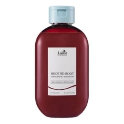 Шампоан за коса с косопад, сухота и увреждане с кератин, протеини и подхранващи масла Lador Root-Re Boot Awakening Shampoo Red Ginseng & Beer Yeast 300 ml