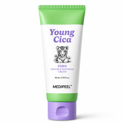 Крем за чувствителна, зачервена и проблемна кожа с PDRN, центела, аминокиселини и витамини MEDI-PEEL Young Cica PDRN Trouble Soothing Cream 80 ml