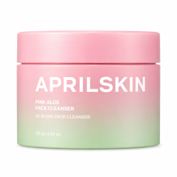 Почистващ продукт за чувствителна, проблемна и дехидратирана кожа с алое и мадекососид APRILSKIN Pink Aloe Facial Polish Cleanser 120 g
