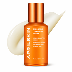 Серум за акне, зачервяване и проблемна кожа с морковен екстракт, ниацинамид и бета-каротин APRILSKIN Real Carrotene Blemish Clear Serum 37 ml
