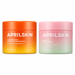  APRILSKIN Carrotene IPMP Hydramelt Cleansing Balm 90 ml + Pink Aloe Pack Cleanser 120 g