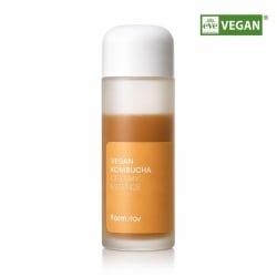 Крем-есенция за хидратация, блясък и подсилване на бариерата с Kombucha, пробиотици и растителни екстракти Farmstay Vegan Kombucha Creamy Essence 140 ml