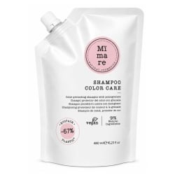Шампоан за боядисана коса за защита на цвета, блясък и мекота MIMARE Color Care Shampoo 480 ml