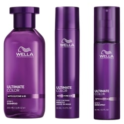 Комплект за интензивна грижа и блясък за боядисана коса Wella Professionals Ultimate Color Set 3 pcs