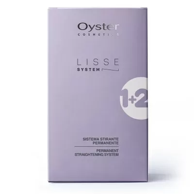 Система за трайно изправяне на косата Oyster Lisse System Kit Professional Straghtening System 100ml + 100ml