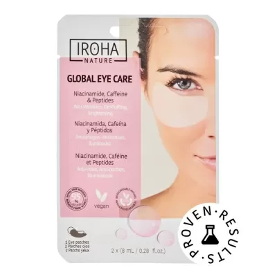 Пачове за очи с Ниацинамид и Пептиди Iroha Eye Contour Patches Global Anti-age with Niacinamide