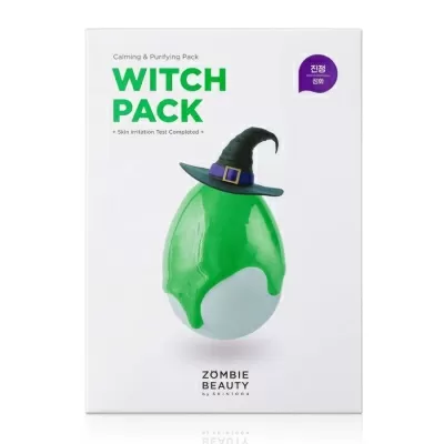 Успокояваща глинена маска с центела и зелен чай SKIN1004 Zombie Beauty Witch Pack 16 x 4 g