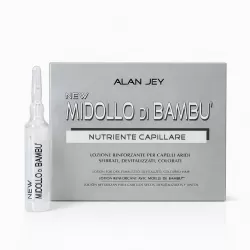 Възстановяващи ампули за суха и изтощена коса с бамбук Alan Jey Midollo di Bambu Lotion 10x10 ml